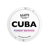 Cuba White Nicotine Pouches - Forest Berries - 16mg